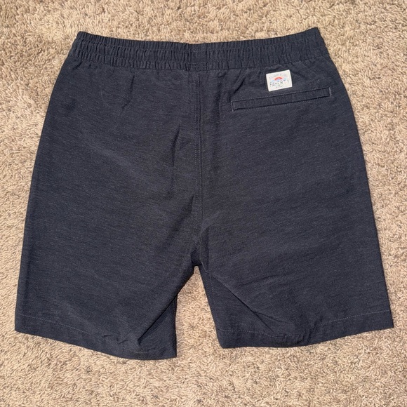 Faherty Australia Drawstring All Day Shorts (8" Inseam) In Charcoal Men’s - Picture 3 of 8